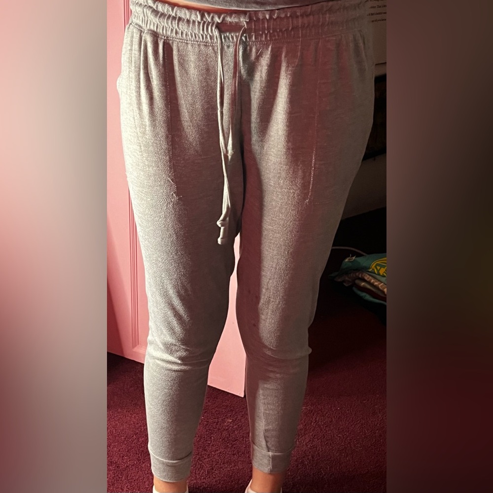 Grey sweat pants